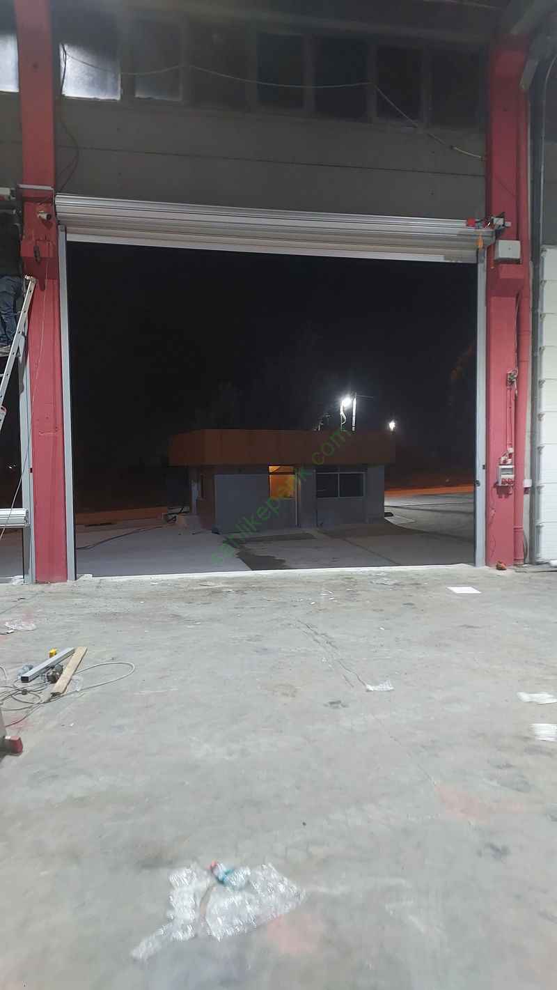 Tuzla Kargo Deposu Galvaniz Kepenk Montajı 7