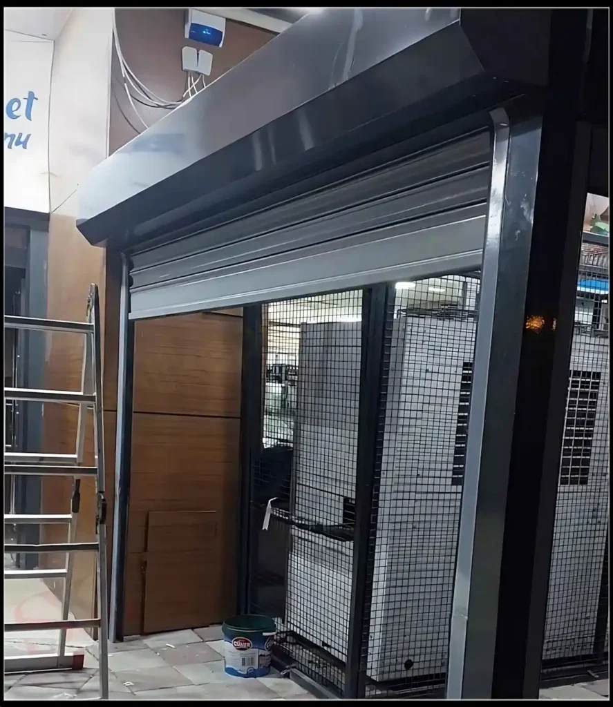 Arnavutköy Kepenk Tamiri 17 Bizim Market tamamlanmış kepenk. Arnavutköy Kepenk Tamiri