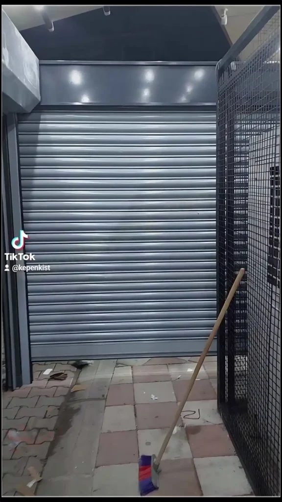 Arnavutköy Kepenk Tamiri 21 Bizim Market tamamlanmış kepenk. Arnavutköy Kepenk Tamiri