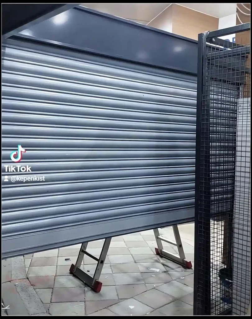 Arnavutköy Kepenk Tamiri 8 Bizim Market tamamlanmış kepenk. Arnavutköy Kepenk Tamiri