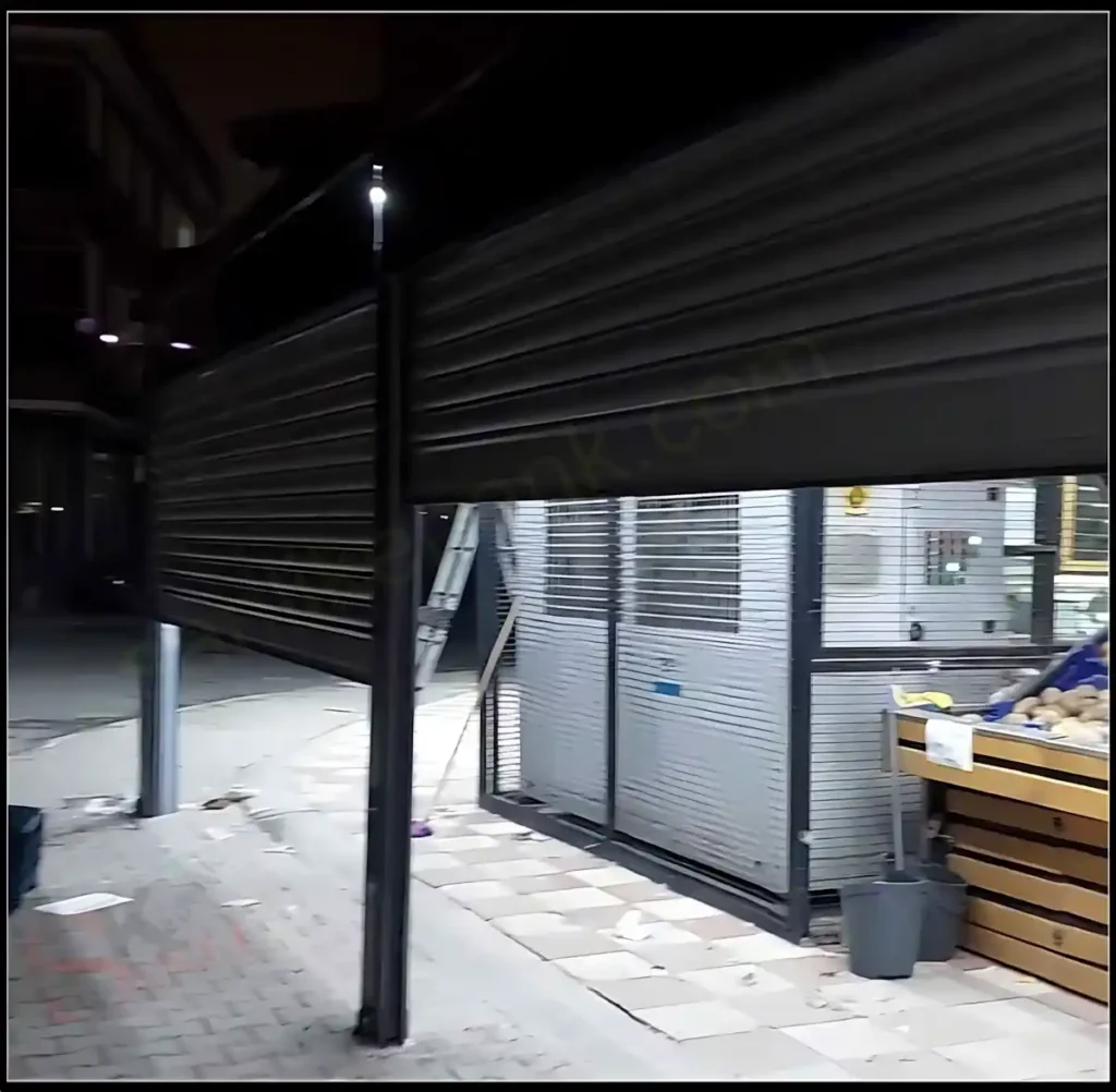 Arnavutköy Kepenk Tamiri 26 Bizim Market tamamlanmış kepenk. Arnavutköy Kepenk Tamiri