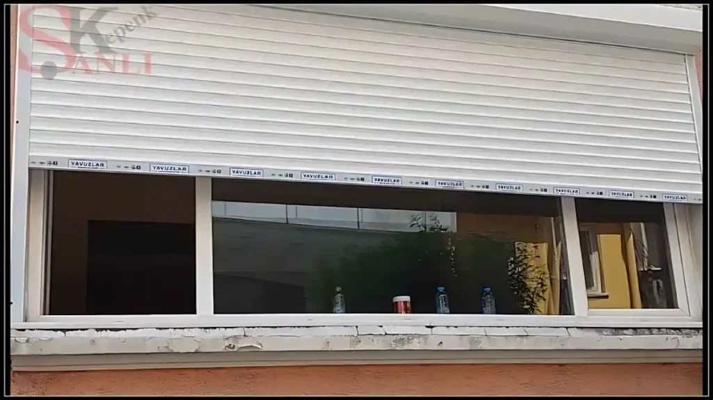 Bakırköy Panjur Montajı 12 Bakırköy Panjur Montajı Bakırköy apartman dairesi panjur montajı bitmiş hali antrasit gri