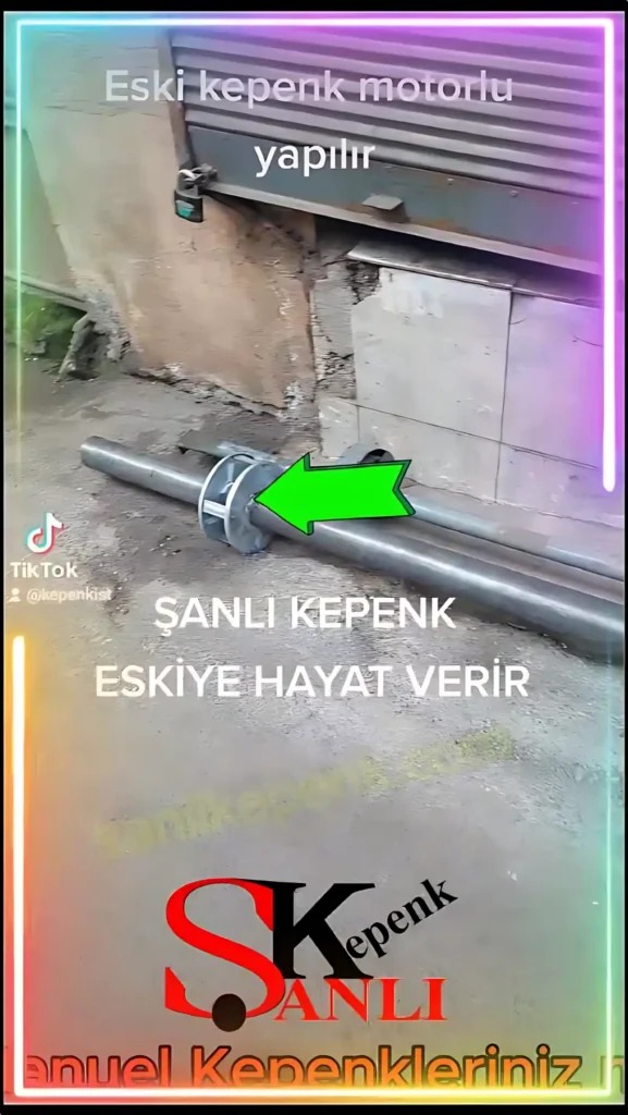 Bayrampaşa Kepenk Dönüşüm 11 Bayrampaşa motorlu kepenk dönüşümü tamamlanmış