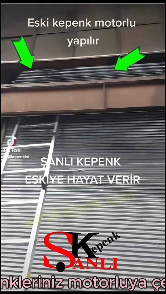 Bayrampaşa Kepenk Tamiri Bayrampaşa motorlu kepenk dönüşümü tamamlanmış