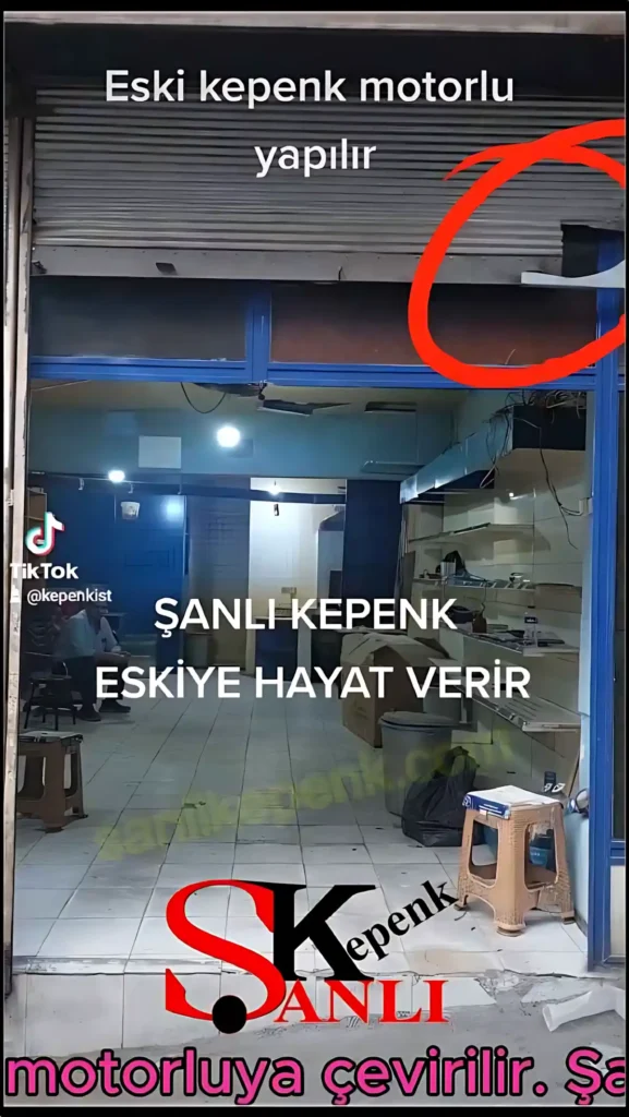 Bayrampaşa Kepenk Dönüşüm 7 Bayrampaşa kepenk motor montajı çalışma