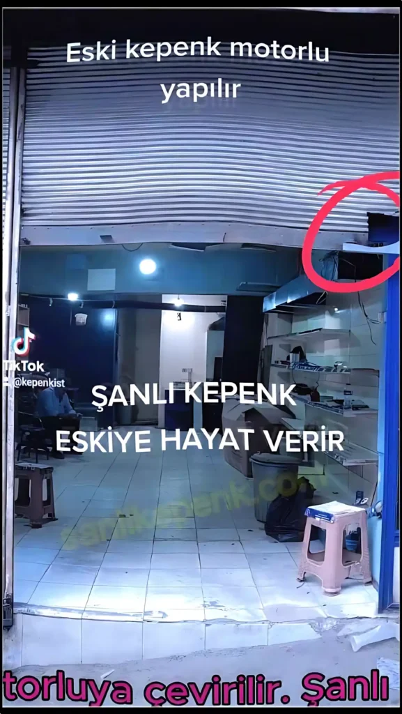 Bayrampaşa Kepenk Dönüşüm 6 Bayrampaşa kepenk motor montajı çalışma