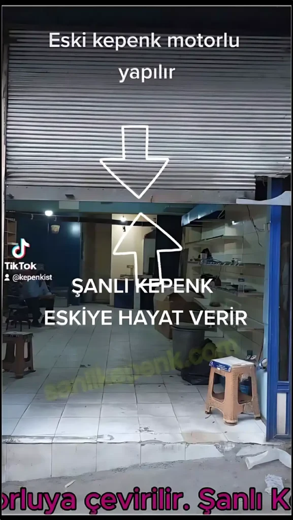 Bayrampaşa Kepenk Dönüşüm 5 Bayrampaşa kepenk motor montajı çalışma