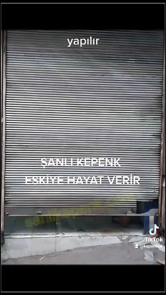 Bayrampaşa Kepenk Dönüşüm 4 Bayrampaşa kepenk motor montajı çalışma