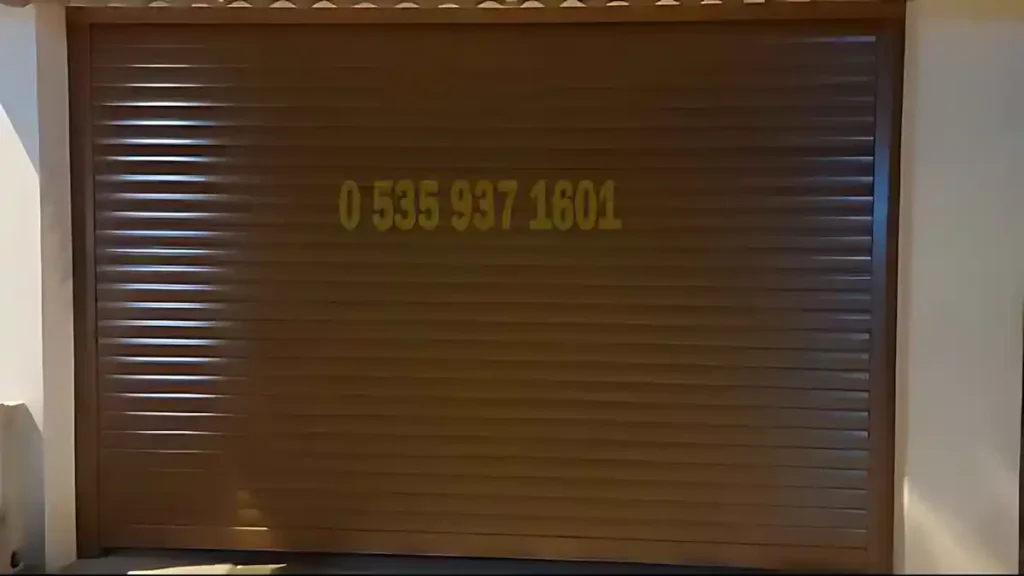 Beykoz Kepenk Montajı: Villa Garajına Özel Renk Otomatik Kepenk Uygulaması 2 Beykoz Kepenk Montajı Beykoz otomatik kepenk motor sistemi montaj