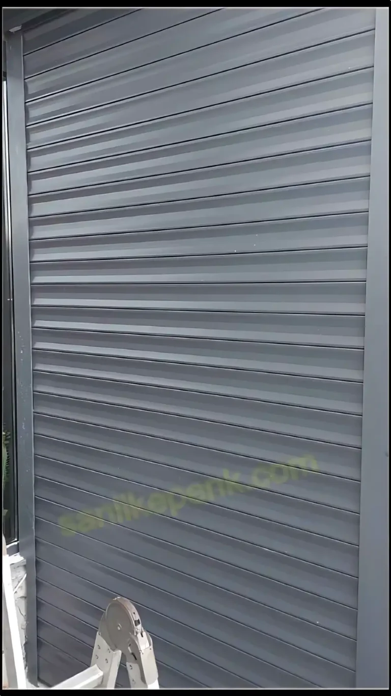 Beyoğlu Panjur Montajı, Dış mekan otomatik panjur bahçe uygulaması