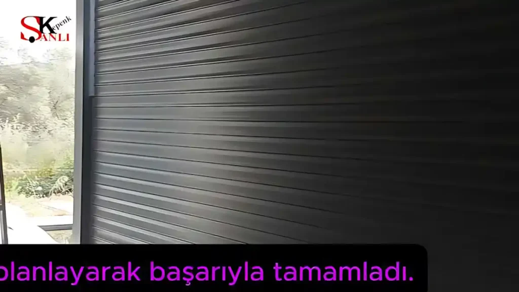 Bodrum Villa Panjur ve Kepenk Montajı 10 Bodrum Villa Panjur ve Kepenk Montajı Yazlık villa kepenk sistemleri 3 günlük proje