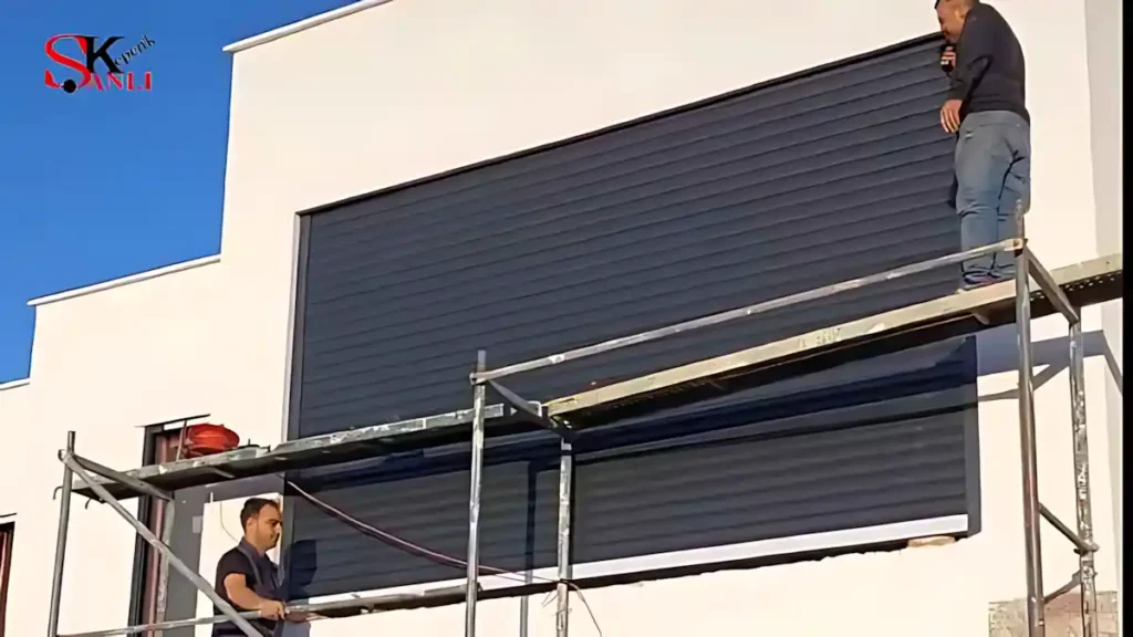 Bodrum Villa Panjur ve Kepenk Montajı 6 Bodrum Villa Panjur ve Kepenk Montajı Yazlık villa kepenk sistemleri 3 günlük proje