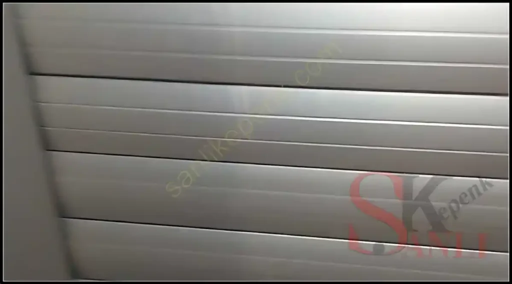 Ataşehir Kepenk Tamiri 12 Ataşehir Brandium AVM HD İskender kepenk lamel değişimi tamamlanmış hali