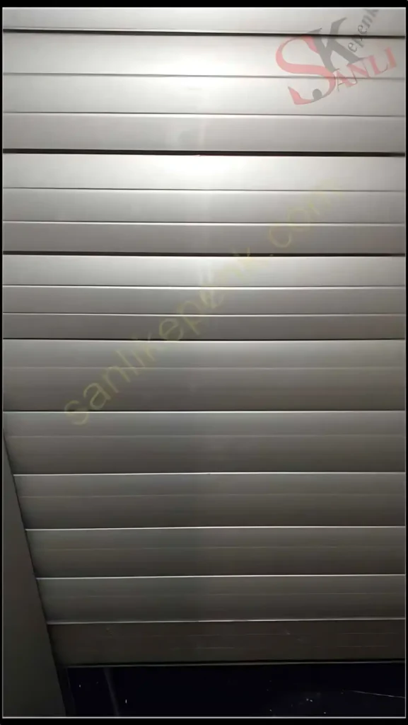 Ataşehir Kepenk Tamiri 14 Ataşehir Brandium AVM HD İskender kepenk lamel değişimi tamamlanmış hali