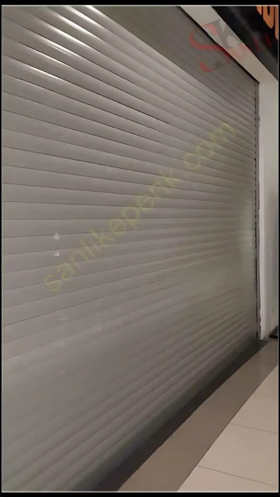 Ataşehir Kepenk Tamiri 15 Ataşehir Brandium AVM HD İskender kepenk lamel değişimi tamamlanmış hali