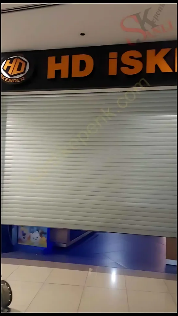 Ataşehir Kepenk Tamiri 9 Ataşehir Brandium AVM HD İskender kepenk lamel değişimi tamamlanmış hali