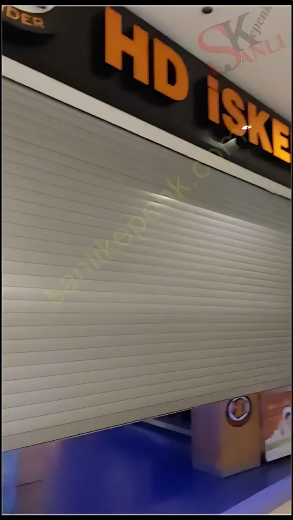 Ataşehir Kepenk Tamiri Ataşehir Brandium AVM HD İskender kepenk lamel değişimi tamamlanmış hali