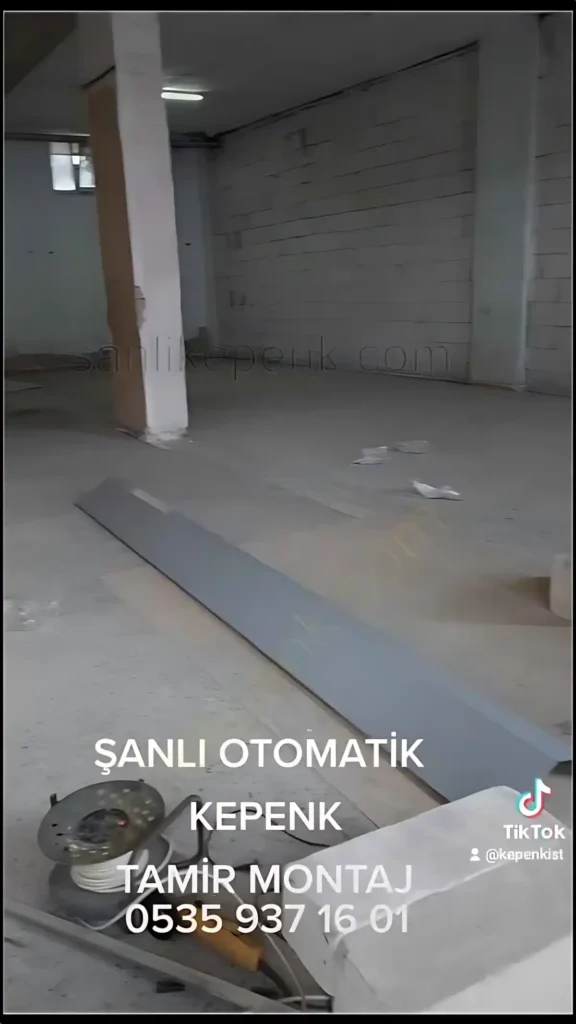 Esenler Lojistik Depo Kepenk Montajı: Endüstriyel Otomatik Kepenk Sistemi 8 Esenler Depo Kepenk Montajı Lamellerin geçirilmesi Otomasyon detayları