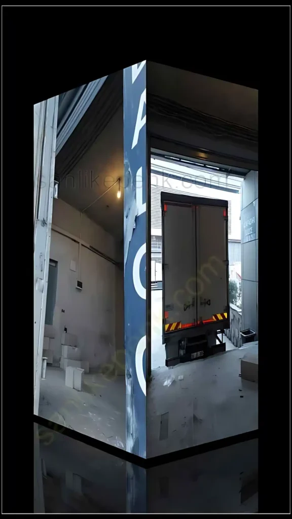 Esenler Lojistik Depo Kepenk Montajı: Endüstriyel Otomatik Kepenk Sistemi 14 Esenler Depo Kepenk Montajı Lamellerin geçirilmesi Otomasyon detayları