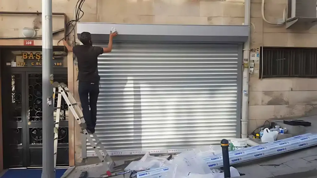 Fatih Çelik Poliüretanlı Kepenk Montajı 6 Fatih Çelik Kepenk için kullandığımız Poliüretan dolgu, yangına karşı direnç gösterir