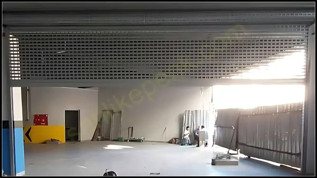 Fatih Araç Otoparkı Alüminyum Gözlü Kepenk 10 Fatih Otopark Kepenk Uzaktan kumanda ile kolay açma-kapama