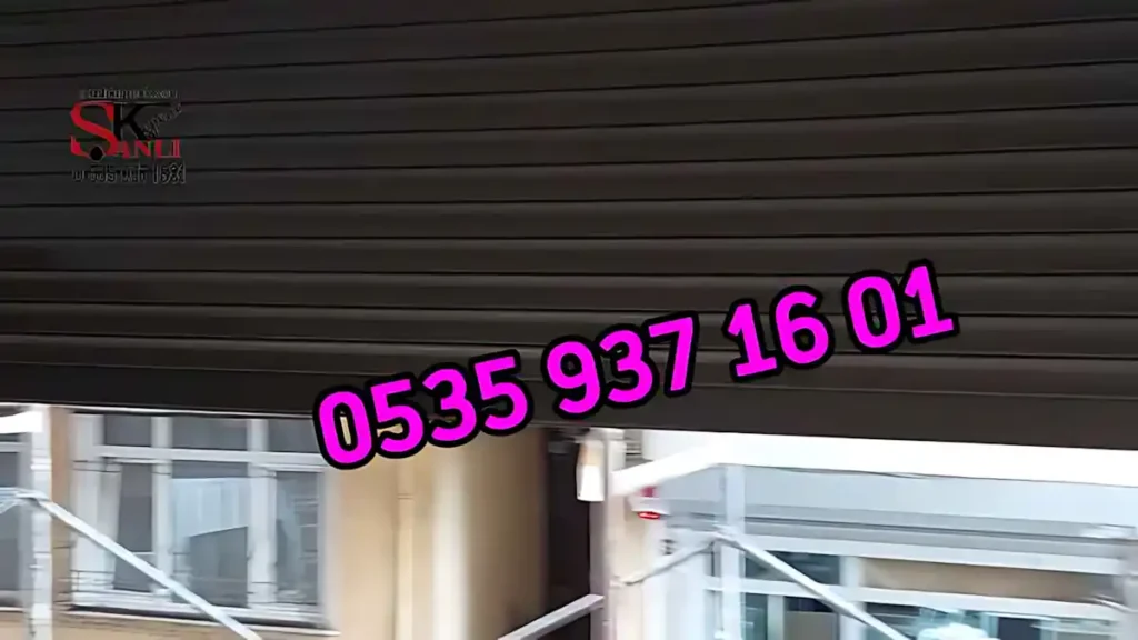 Kağıthane İzzetpaşa İkinci Kat Kepenk Montajı Projesi 14 Kağıthane kepenk montajımız Yüksek kat kepenk montaj süreci