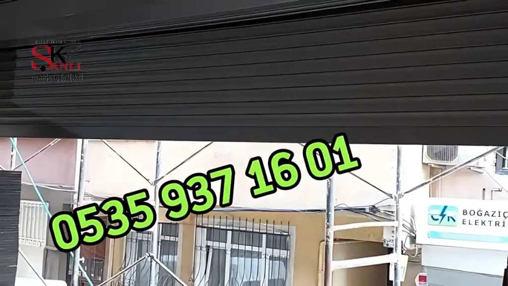 Kağıthane İzzetpaşa İkinci Kat Kepenk Montajı Projesi 12 Kağıthane kepenk montajımız Yüksek kat kepenk montaj süreci