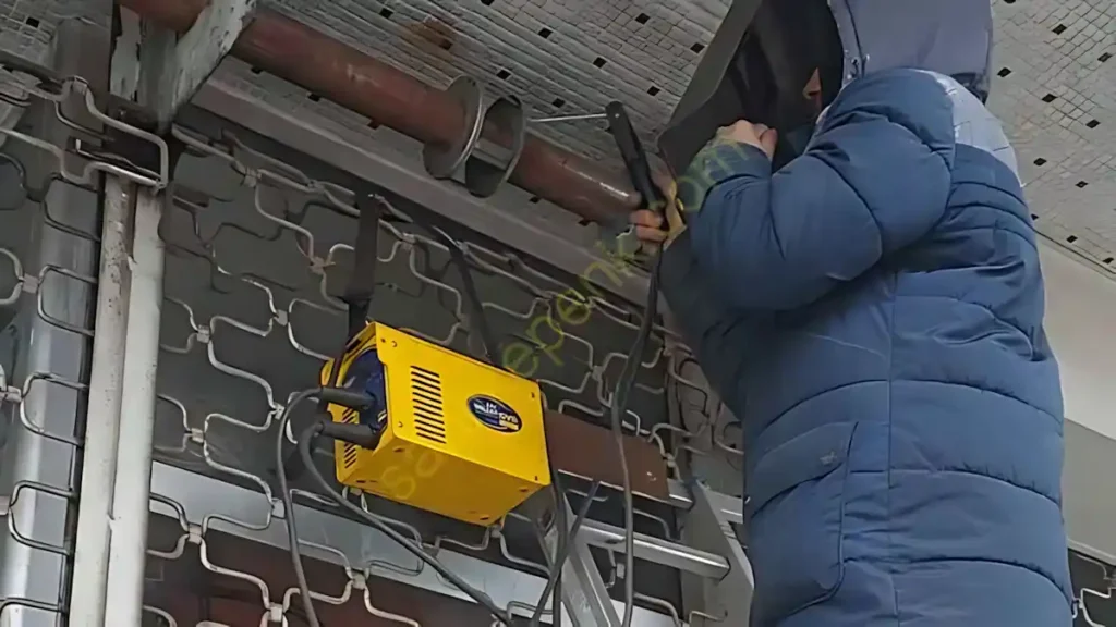 Kartal kepenk daraba tamiri. Kartal kepenk daraba onarım süreci