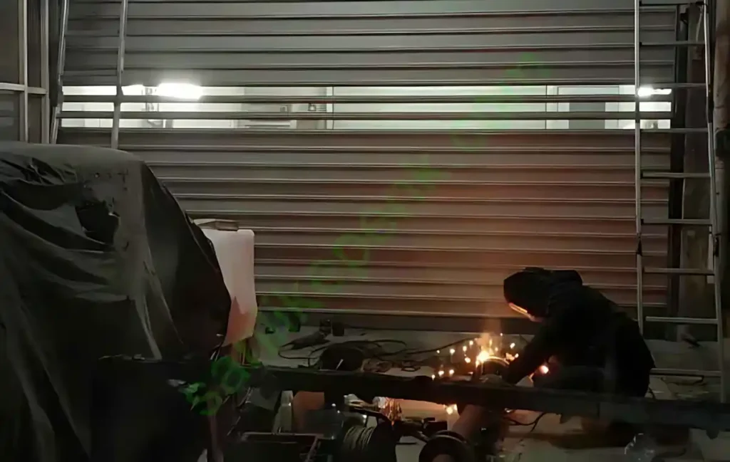 Pendik Atatürk Oto Sanayi Çetin Otomotiv Otomatik Kepenk Montajı 5 Pendik Oto Sanayi Kepenk, Zincir aktarmalı motor kepenk montajı