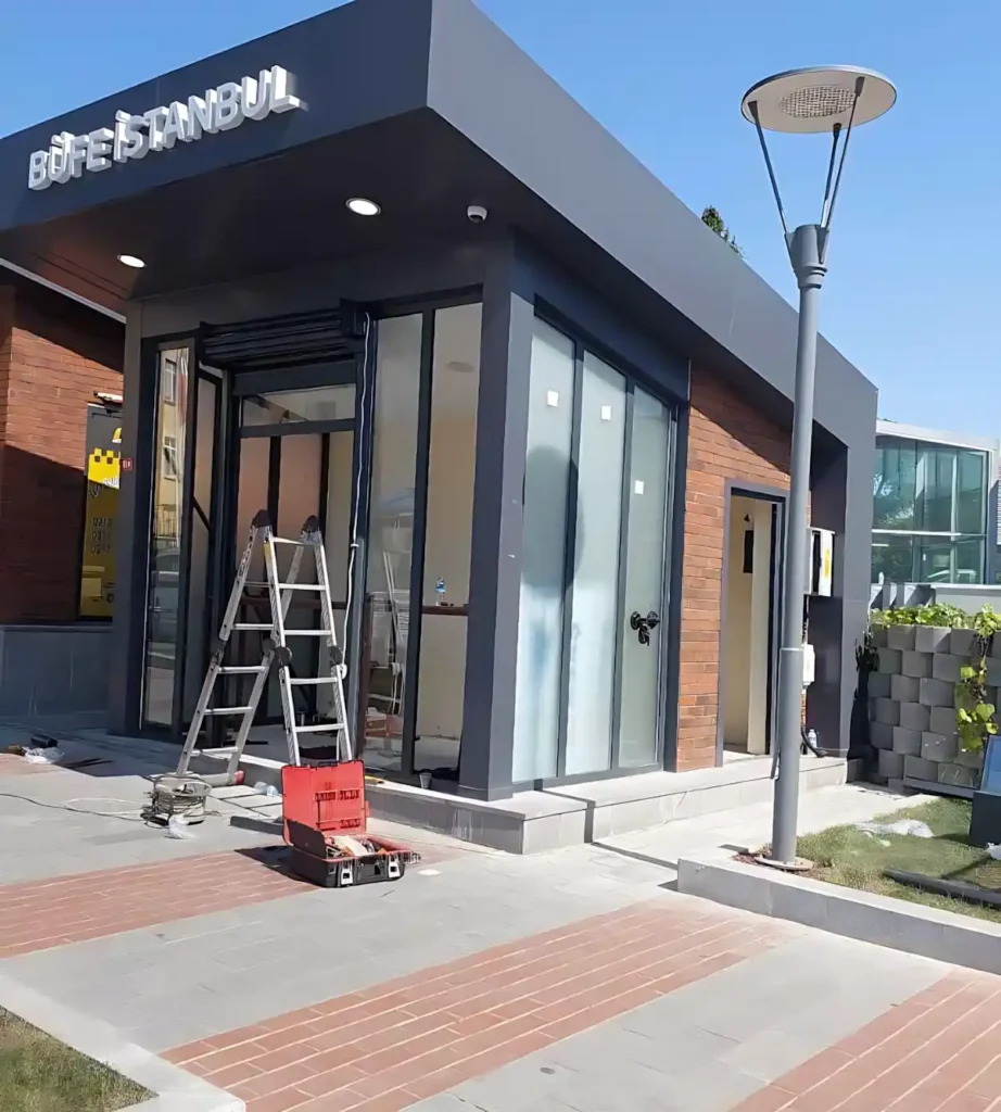 Etiler Büfe Kepenk Montajı Projemiz