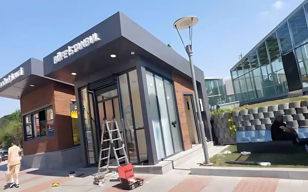 Etiler Büfe İstanbul Kepenk Montajı: Küçük İşletme İçin Sıfır Otomatik Çelik Kepenk 7 Etiler Büfe Kepenk Montajı Projemiz