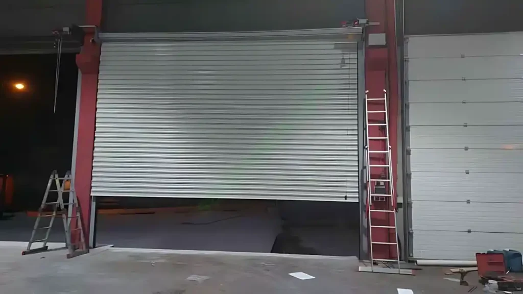 Tuzla Kargo Deposu Galvaniz 100'lük Palet Kepenk Montajı Projesi 9 Tuzla kepenk montajı 100'lük palet galvaniz kepenk sistemi